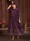 Kanasu Elegance 4 New Designer Ethnic Wear Long Anarkali Kurti Collection
